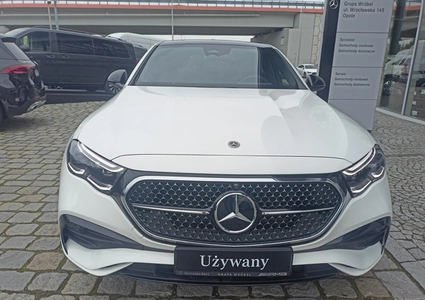 Mercedes-Benz Klasa E cena 339900 przebieg: 10500, rok produkcji 2023 z Opole małe 466